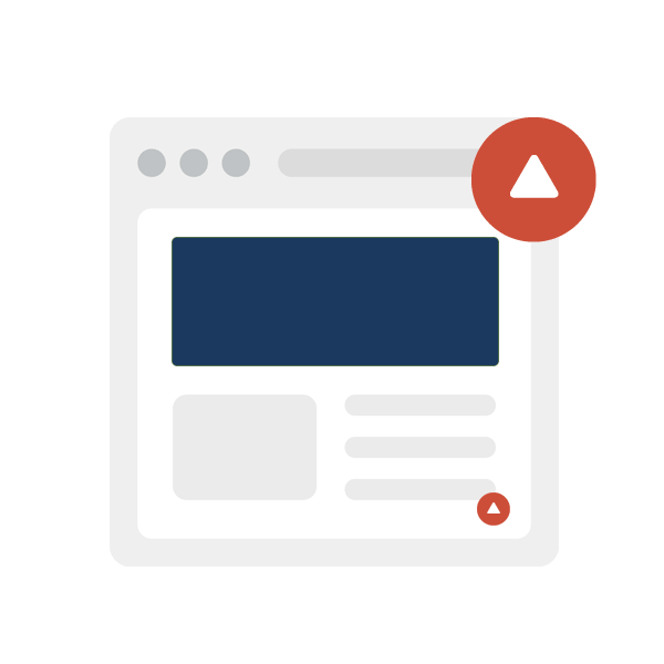 Bouton 'Retour en haut de page'