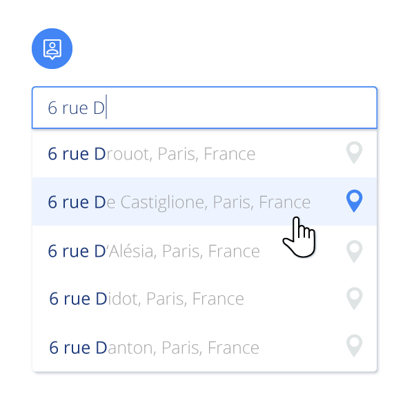 Apps - Google Auto-complete