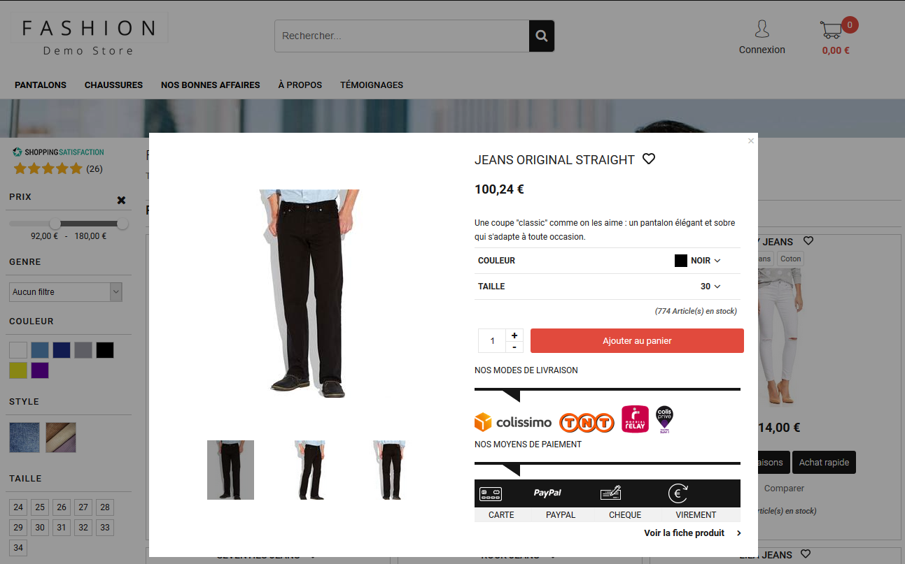 Achat rapide