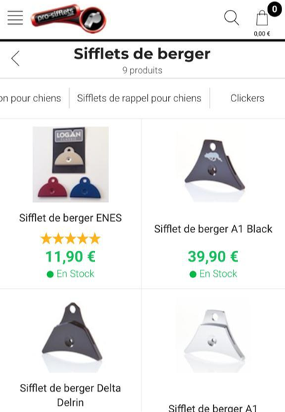 Fil de navigation mobile