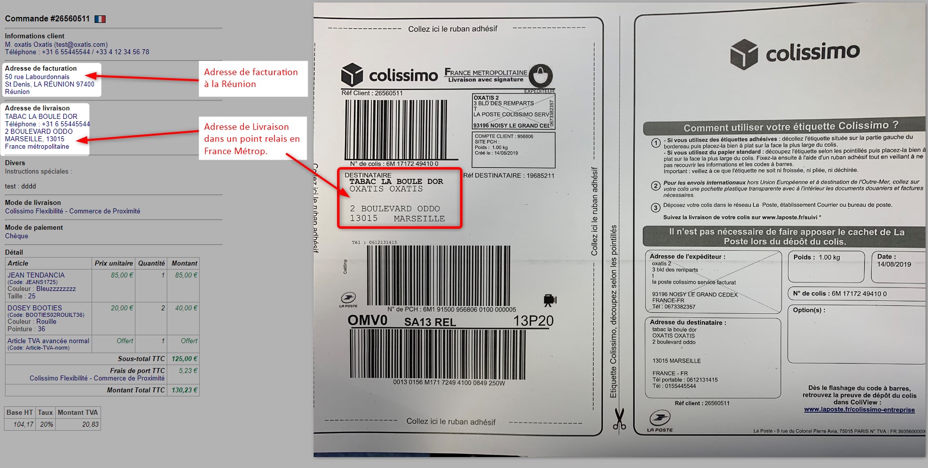 test images dynamiques