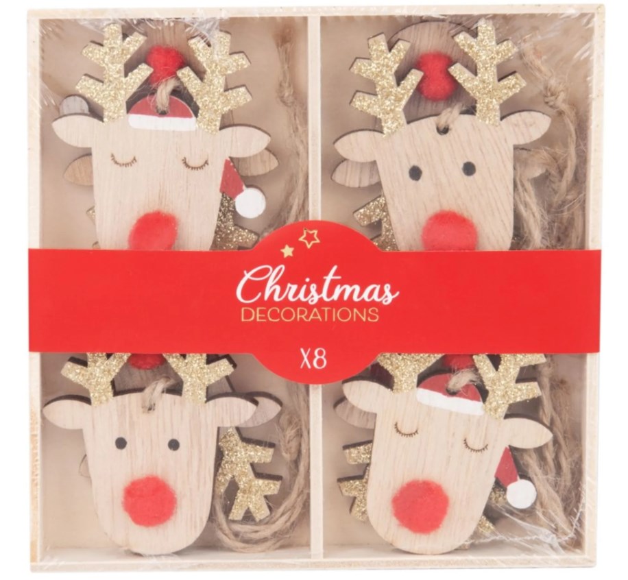 Suspension renne multicolore 